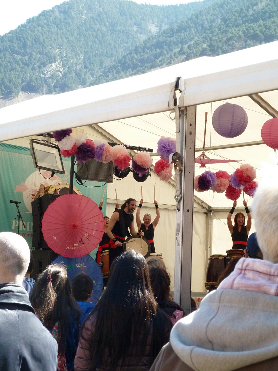 Taiko Enishi en Fiesta de la Primavera 2019, Andorra